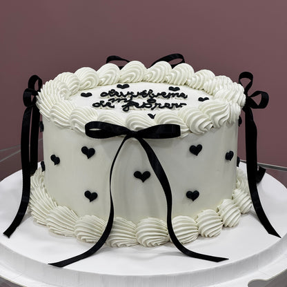 FullHeart Bow Cake